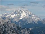 Terza Piccola (2334 m) kralj Dolomitov Antelao je skoraj na dosegu roke